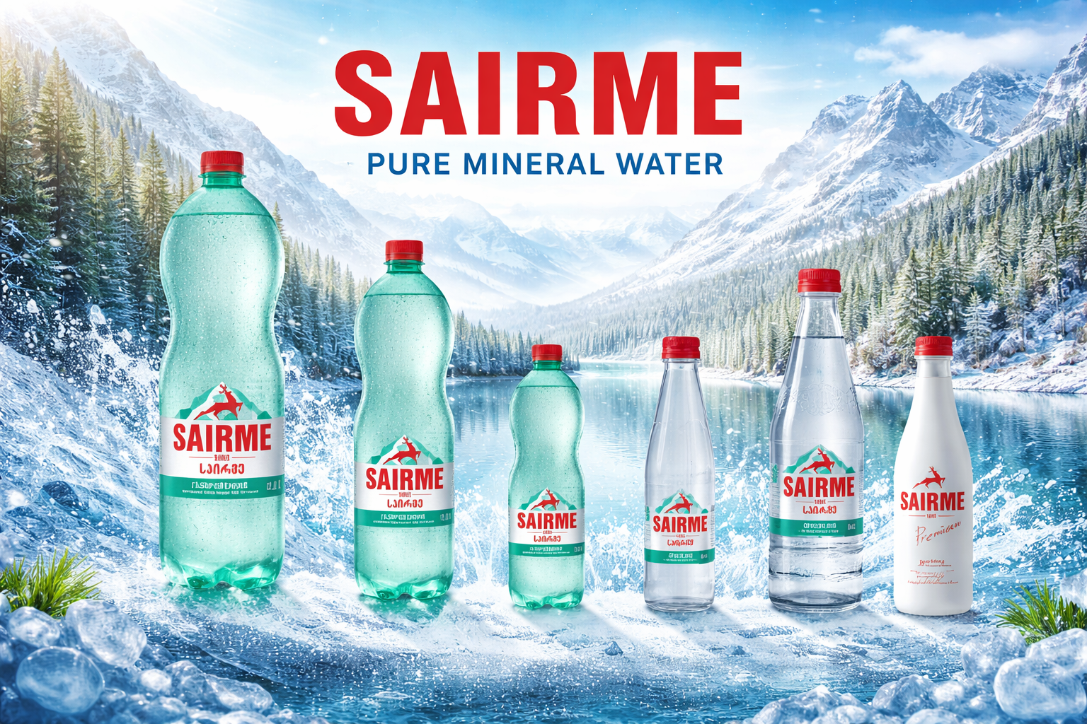 Sairme Spring Water Range